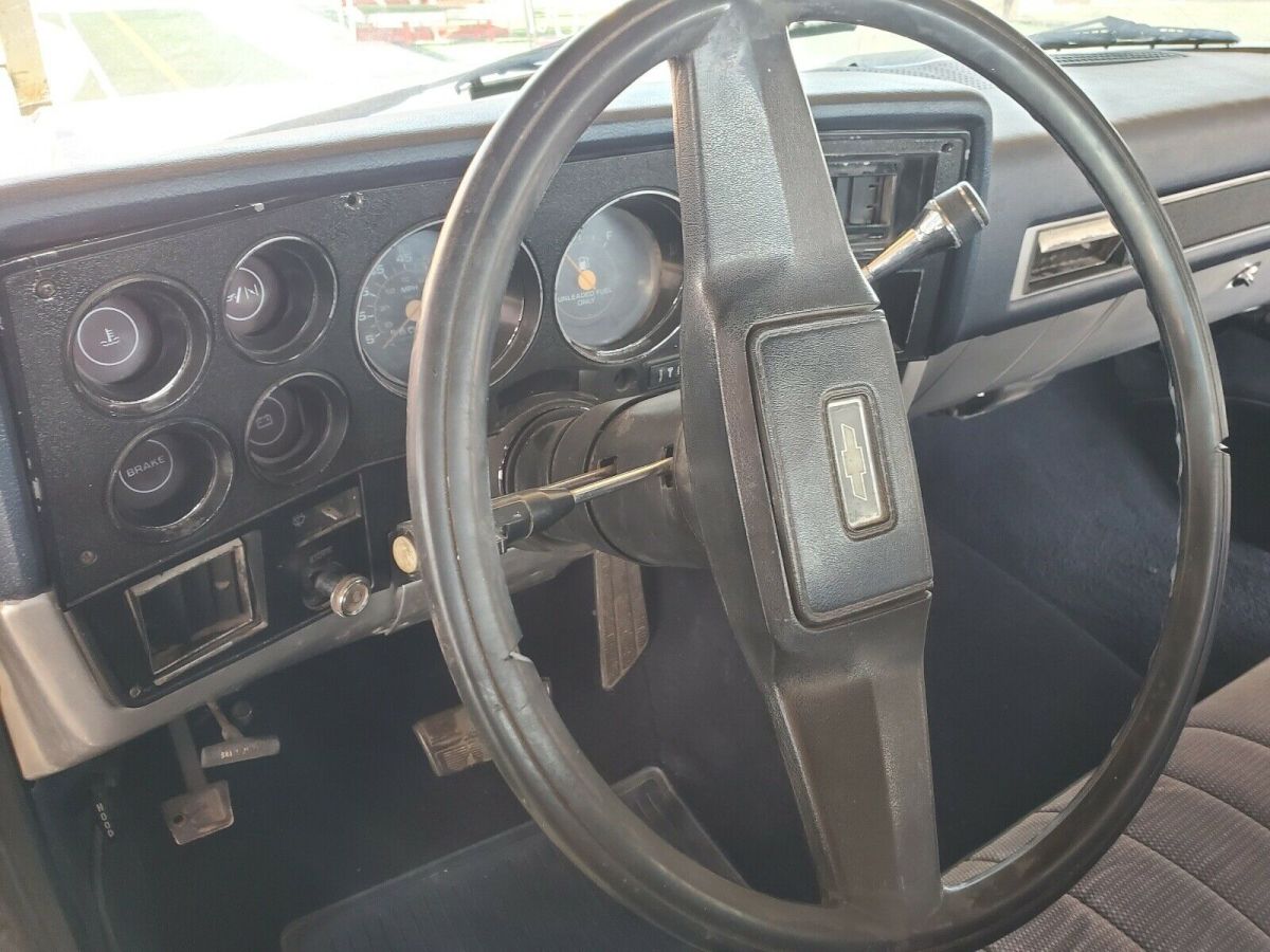 1983 Blue Chevrolet C10 Pickup