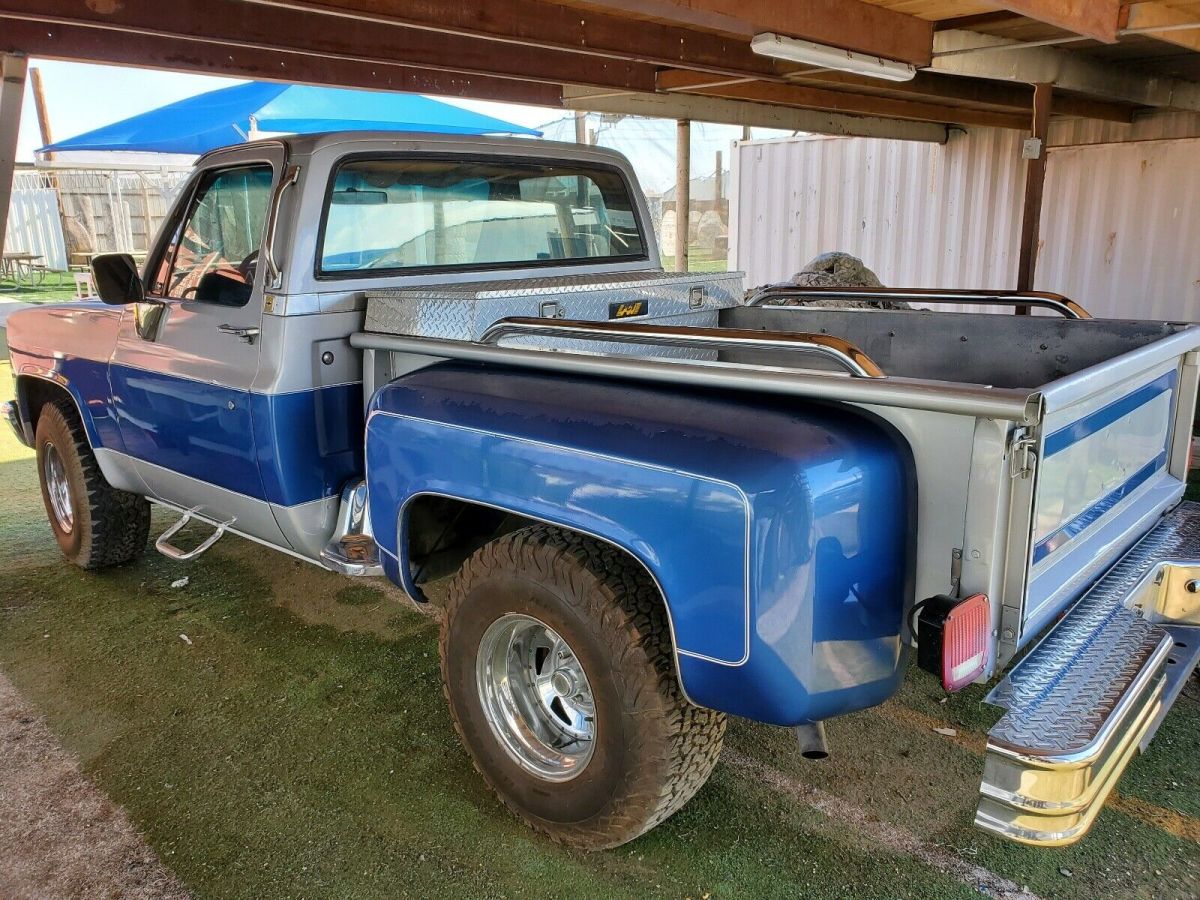 1983 Blue Chevrolet C10 Pickup