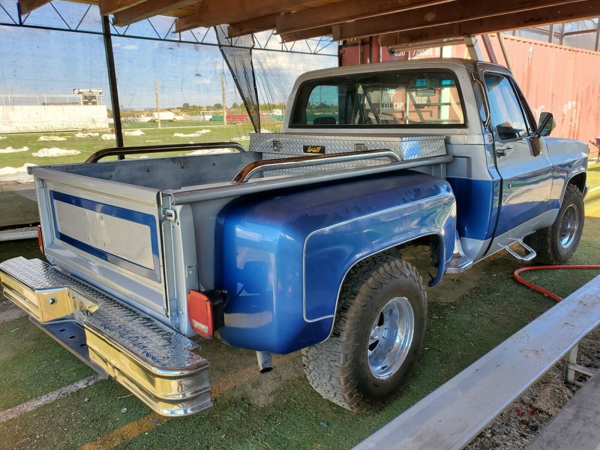 1983 Blue Chevrolet C10 Pickup