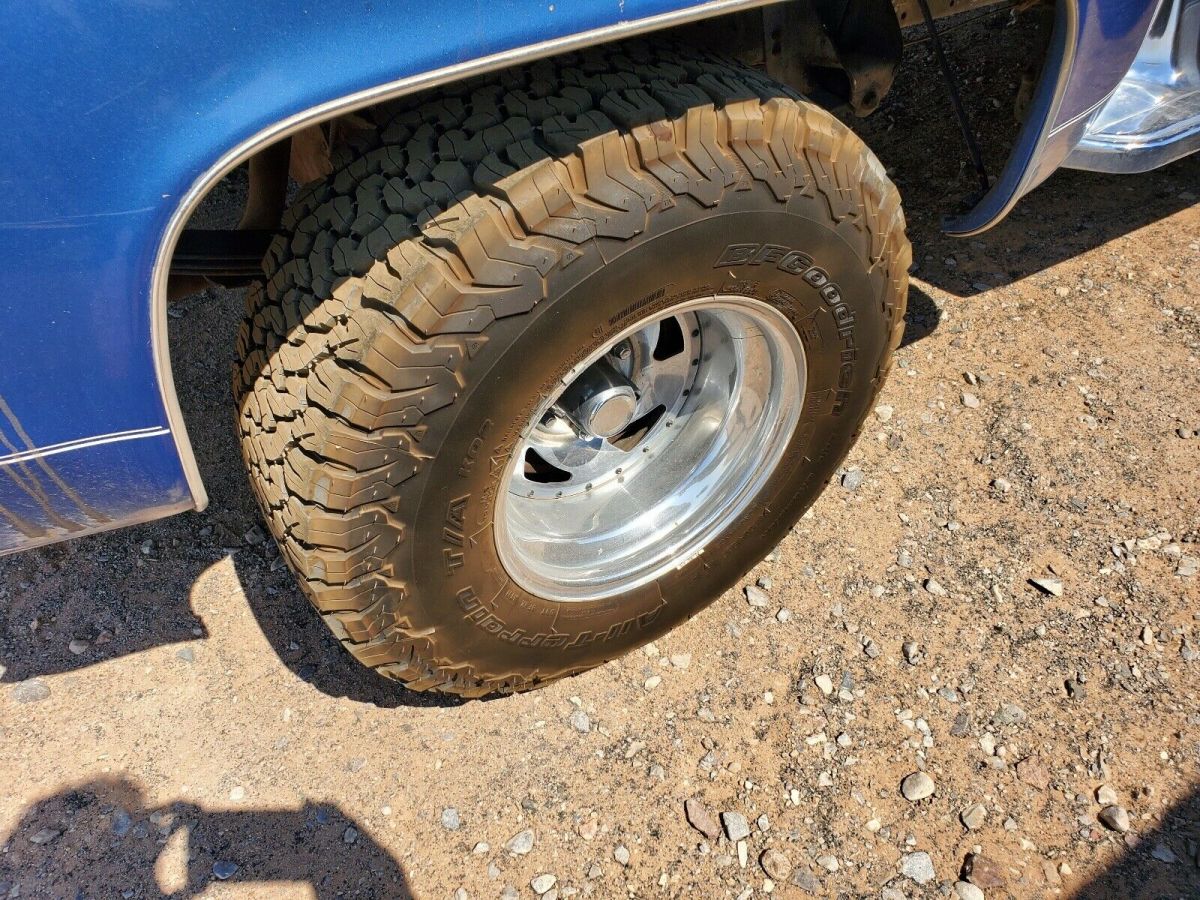 1983 Blue Chevrolet C10 Pickup