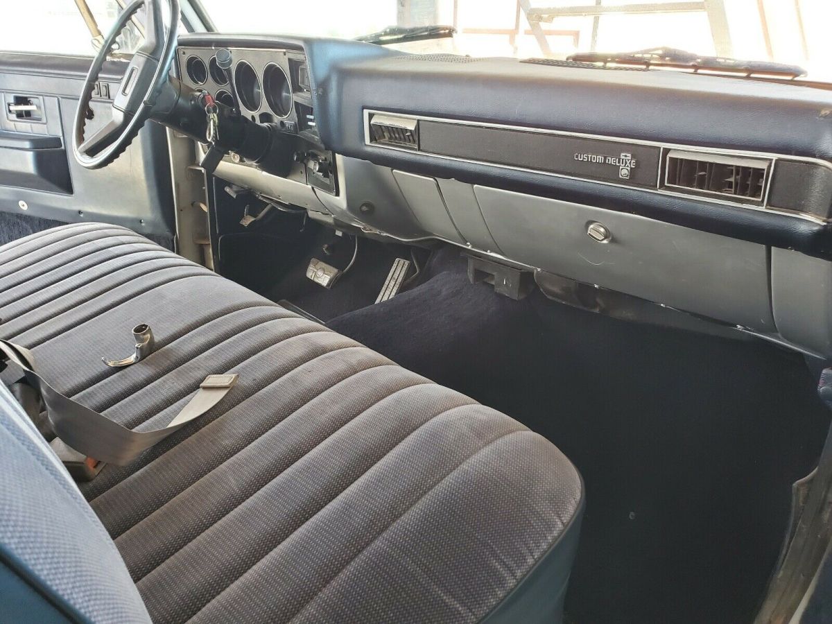 1983 Blue Chevrolet C10 Pickup