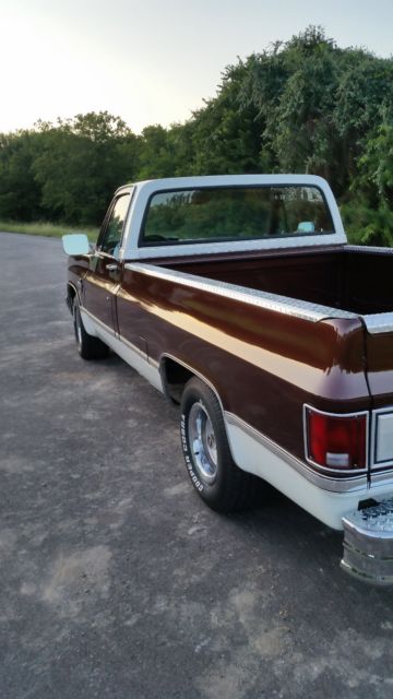1983 Brown Chevrolet C-10 Standard Cab Pickup