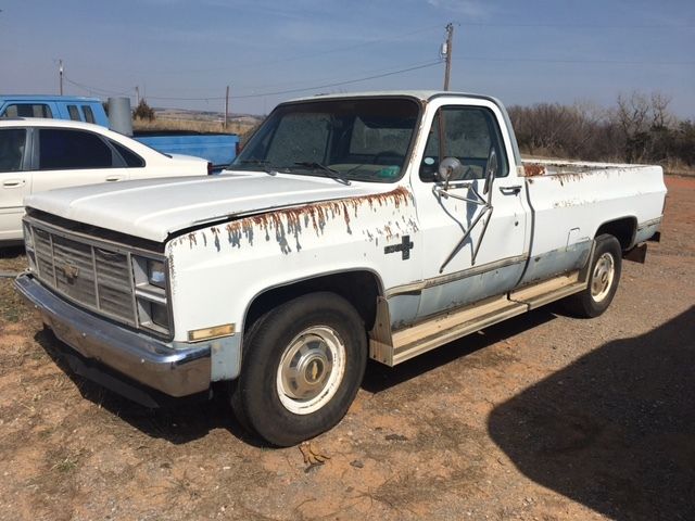 1983 White Chevrolet C20