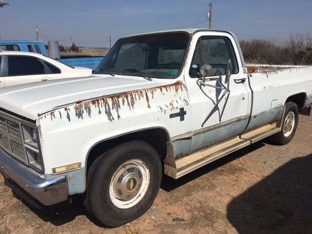 1983 White Chevrolet C20