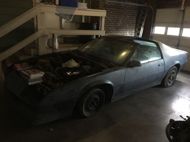 1983 Blue Chevrolet Camaro Hatchback