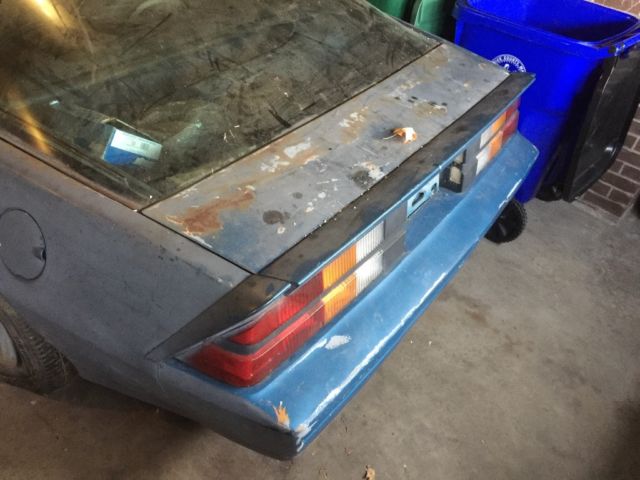 1983 Blue Chevrolet Camaro Hatchback