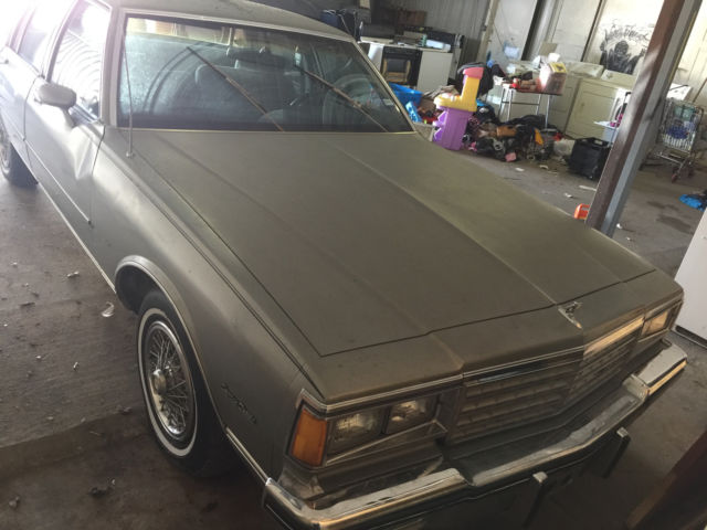1983 Gray Chevrolet Capriceold