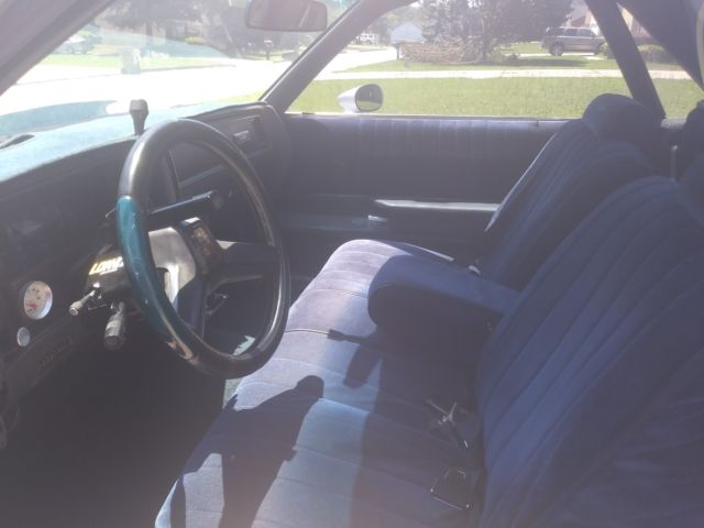 1983 Silver Chevrolet El Camino Coupe