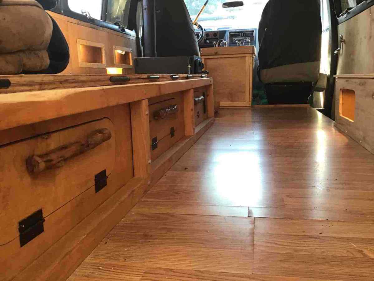 1983 Black Chevrolet G20 Van