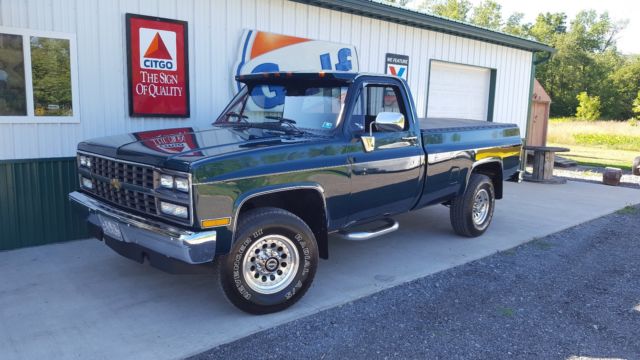 1983 Green Chevrolet C/K Pickup 2500 Standard Cab Pickup