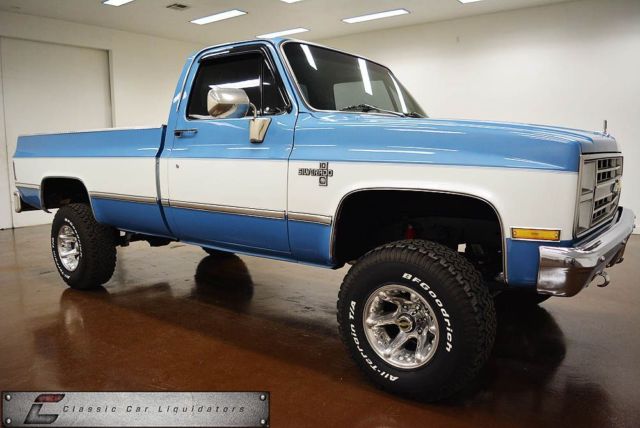 1983 Blue Chevrolet K-10 Truck/SUV