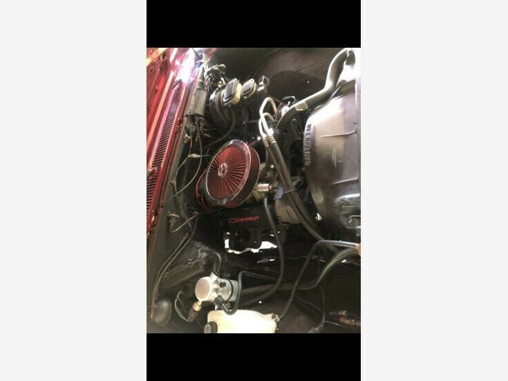 1983 Red Chevrolet K10 Pickup Truck