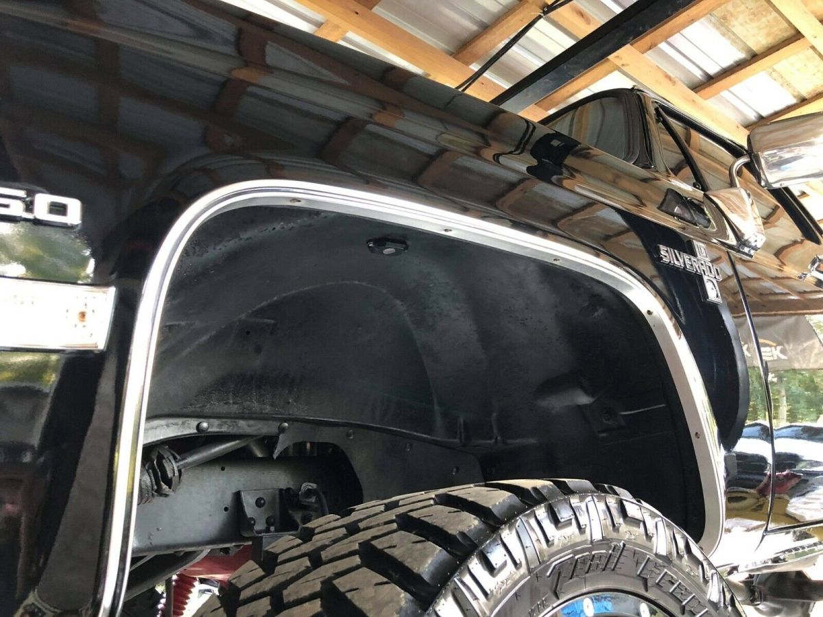 1983 Black Chevrolet K10 Pickup