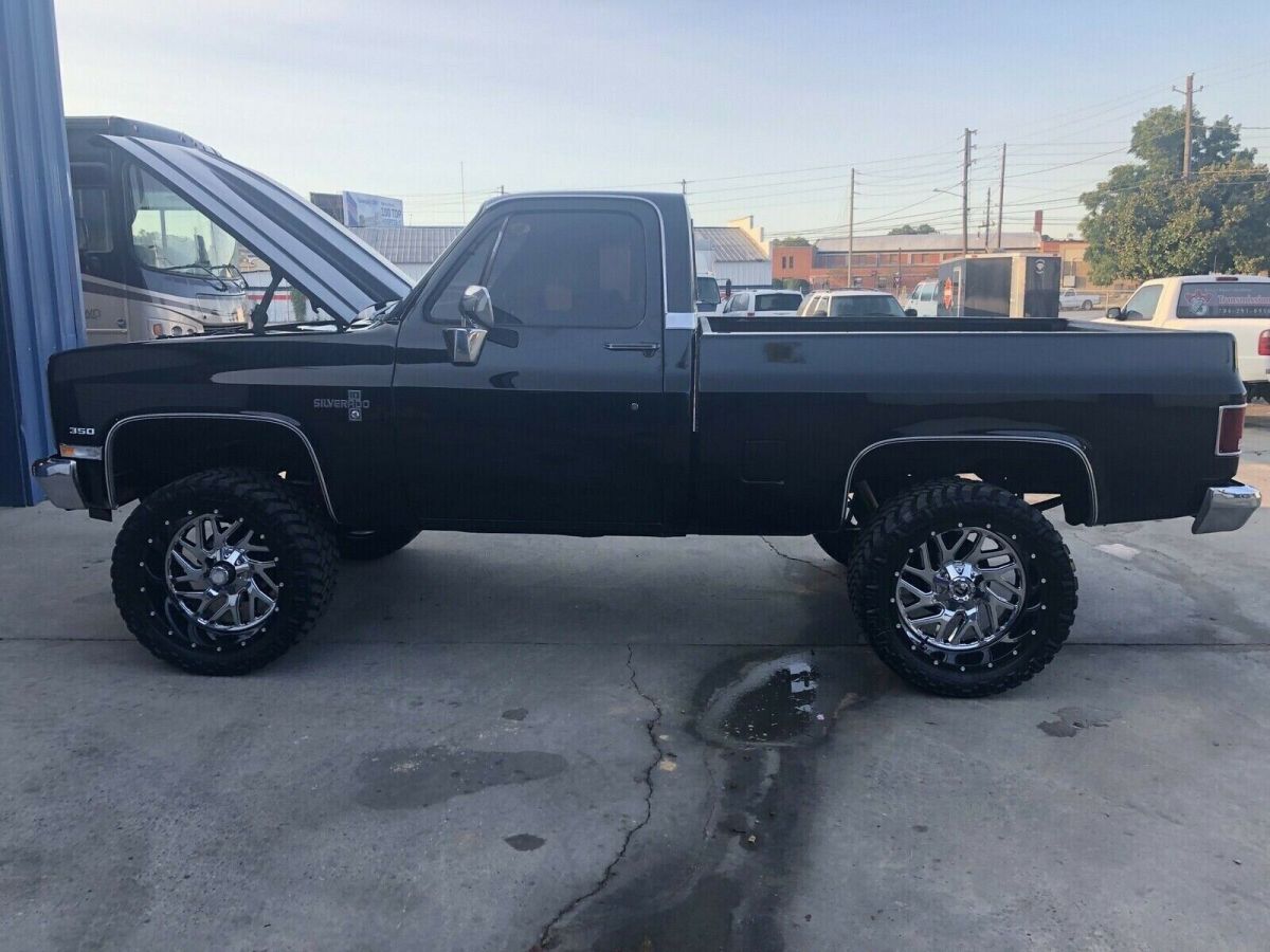 1983 Black Chevrolet K10 Pickup