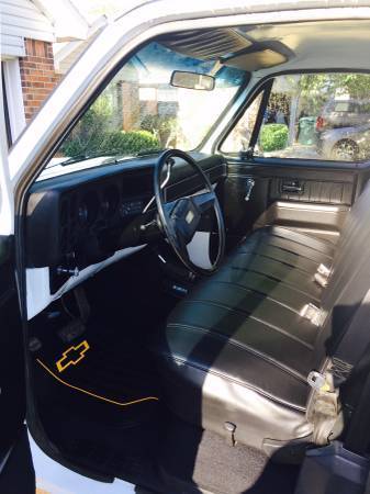 1983 White Chevrolet C/K Pickup 1500 Standard Cab Pickup