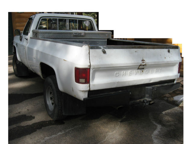1983 White Chevrolet Other Pickups Standard Cab Pickup