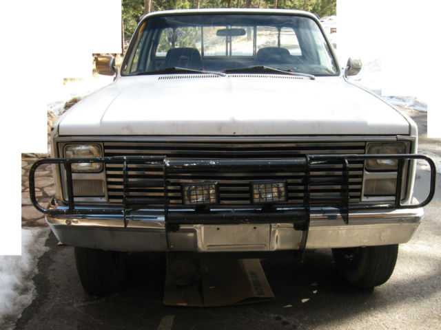1983 White Chevrolet Other Pickups Standard Cab Pickup