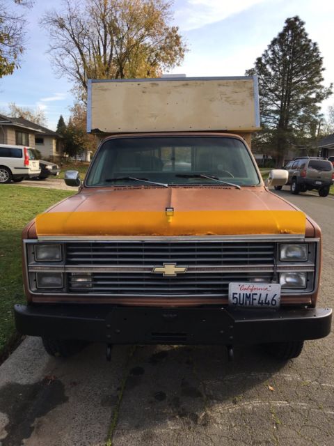 1983 Brown Chevrolet C/K Pickup 2500 Crew Cab Pickup