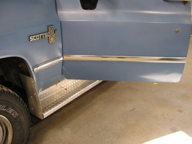 1983 Blue Chevrolet C/K Pickup 3500 Crew Cab Pickup
