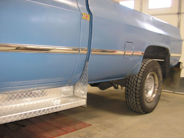 1983 Blue Chevrolet C/K Pickup 3500 Crew Cab Pickup