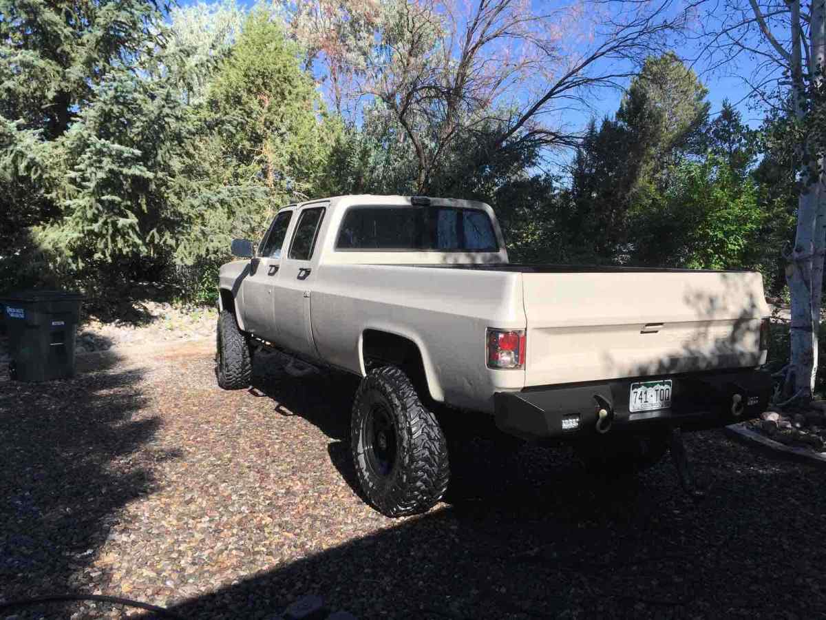 1983 Brown Chevrolet K30 Pickup