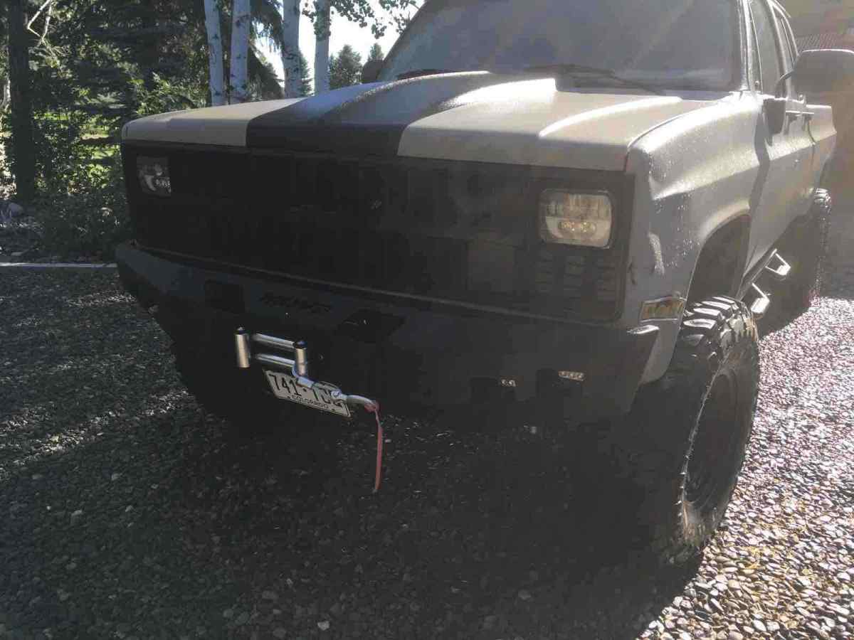 1983 Brown Chevrolet K30 Pickup