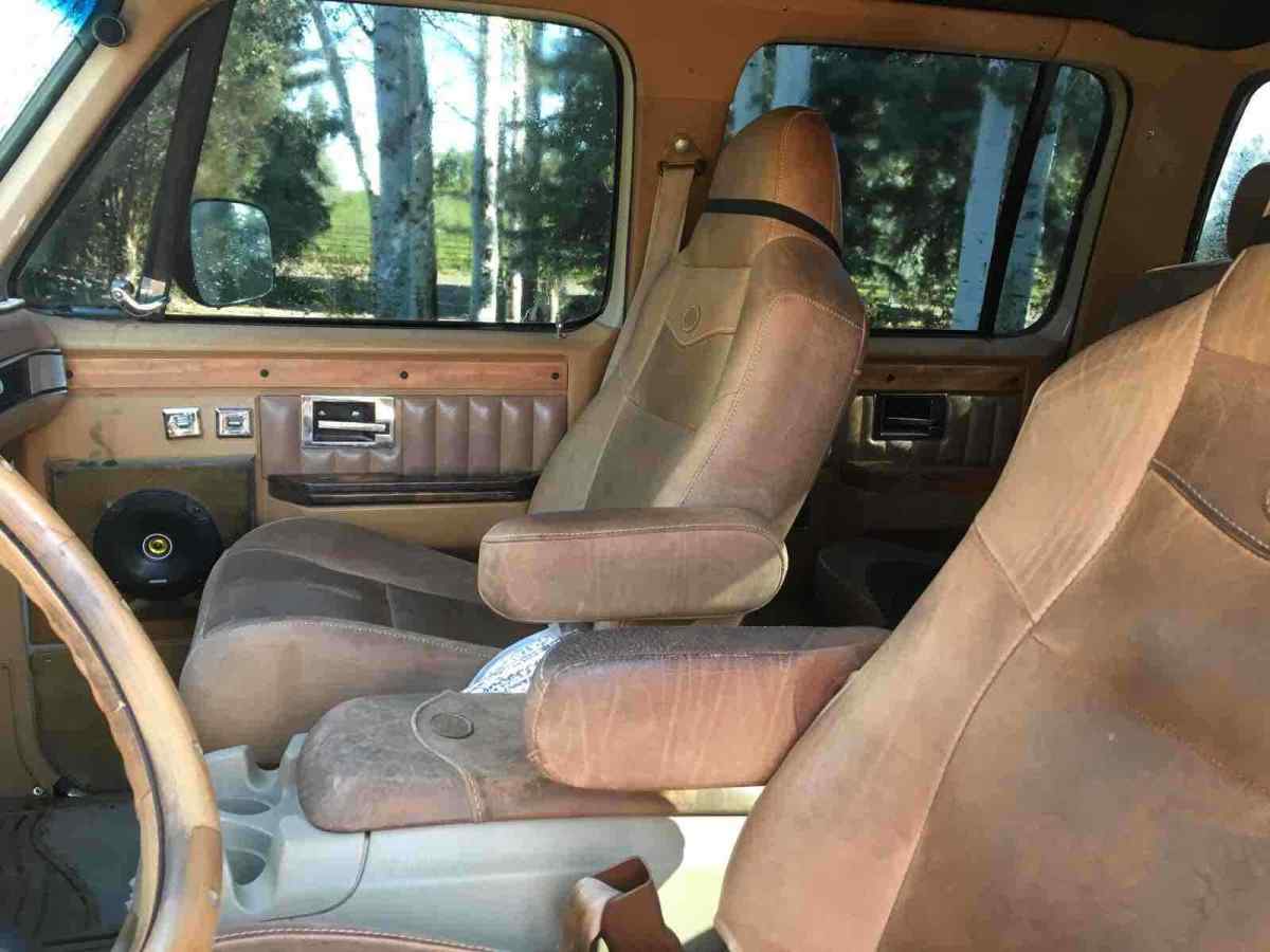 1983 Brown Chevrolet K30 Pickup