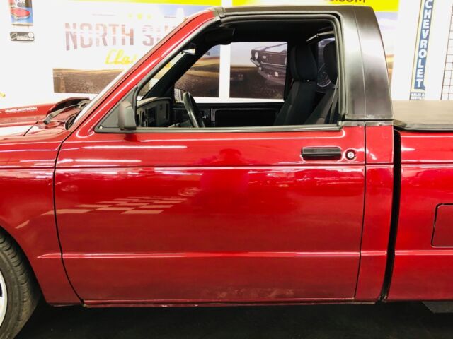 1983 Burgundy Chevrolet S-10 Pickup