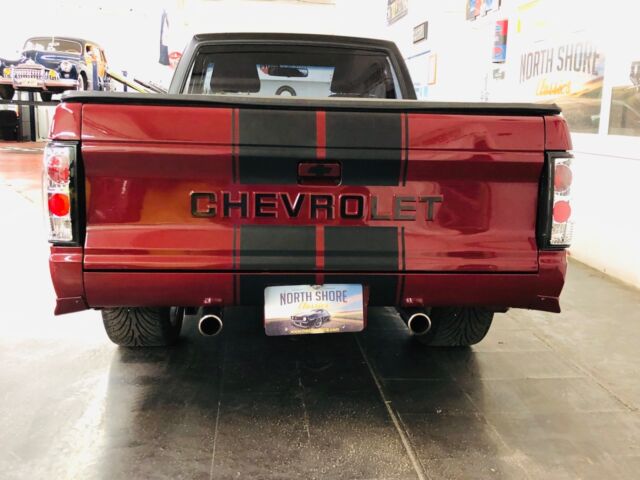 1983 Burgundy Chevrolet S-10 Pickup