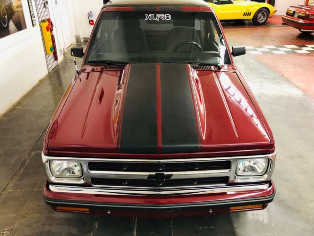 1983 Burgundy Chevrolet S-10 Pickup