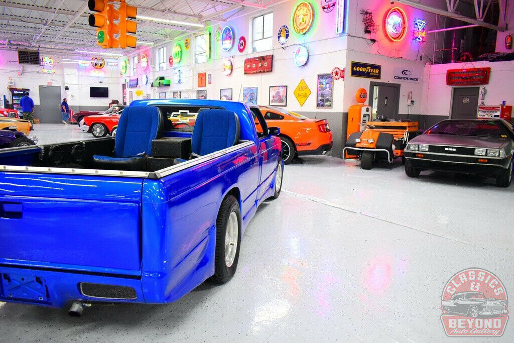 1983 Blue Chevrolet S-10 Pickup Truck