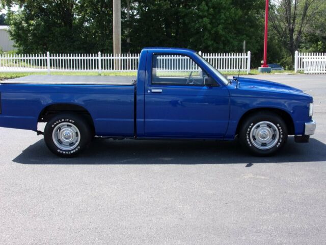 1983 Blue Chevrolet S-10 Standard Cab Pickup