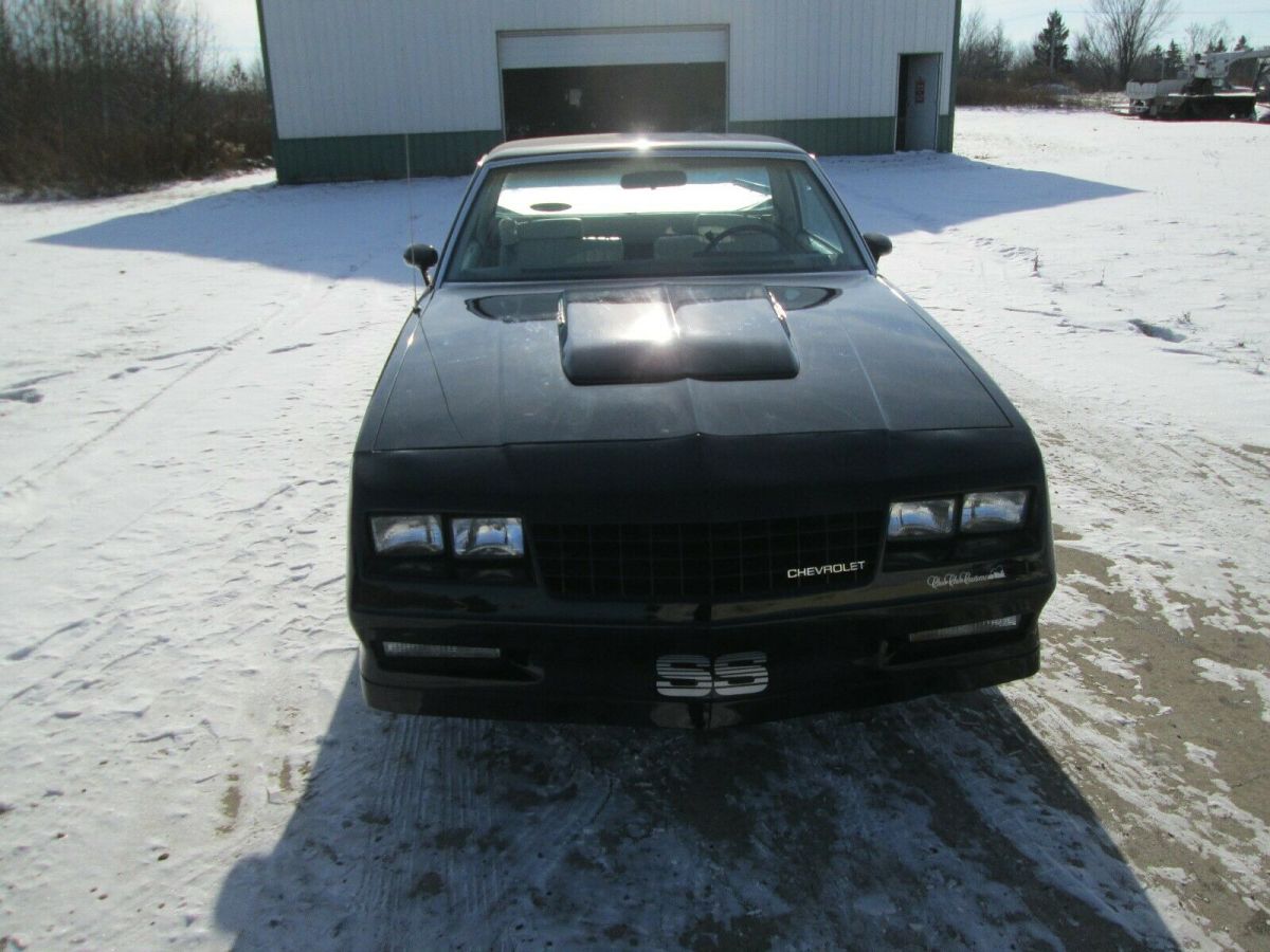 1983 Black Chevrolet El Camino
