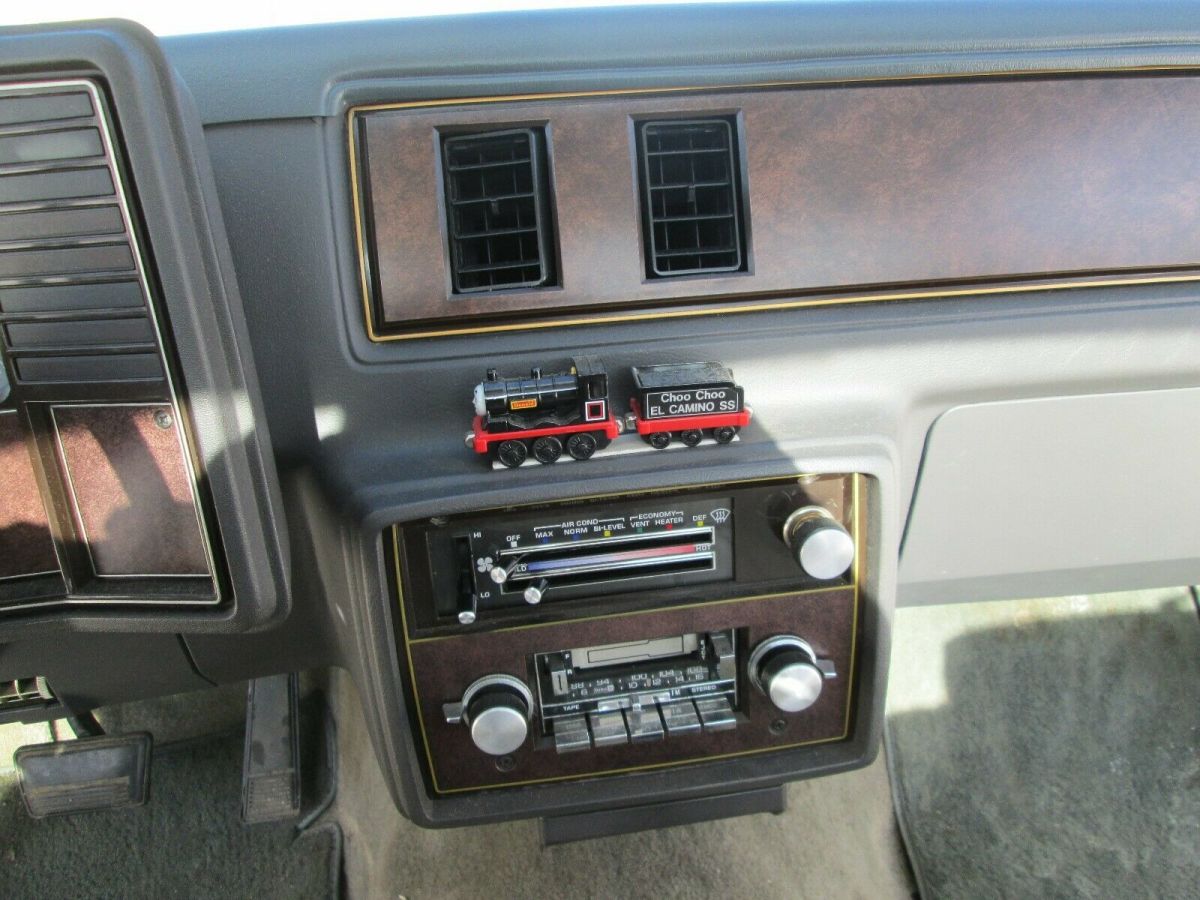 1983 Black Chevrolet El Camino