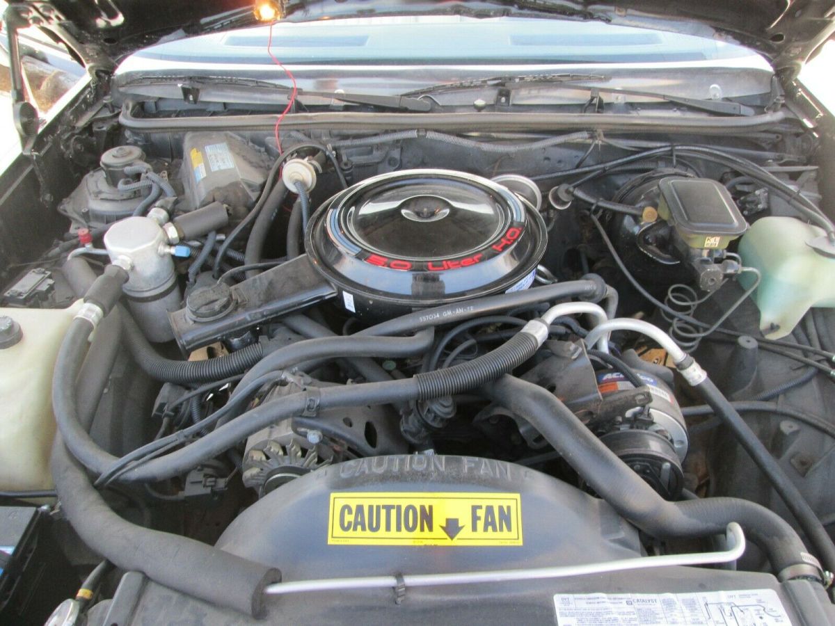 1983 Black Chevrolet El Camino