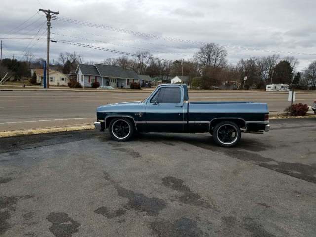 1983 Blue Chevrolet C/K Pickup 1500