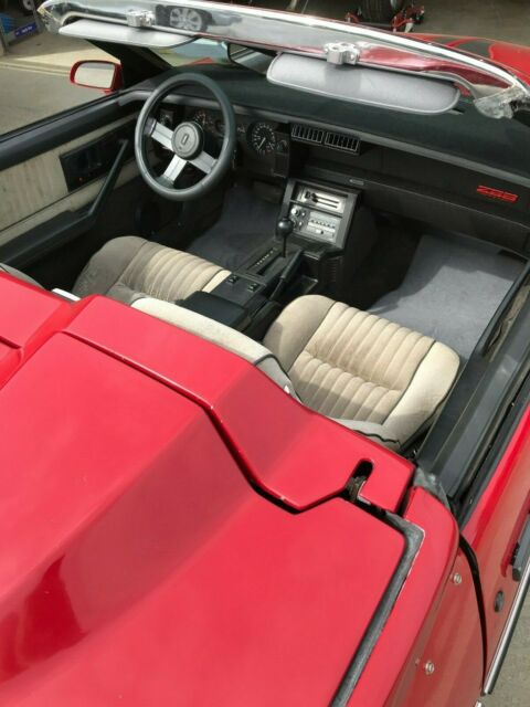 1983 Red Chevrolet Camaro Convertible