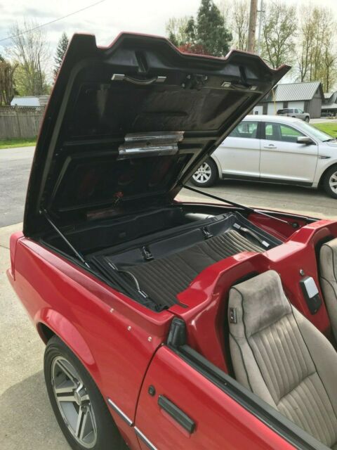 1983 Red Chevrolet Camaro Convertible