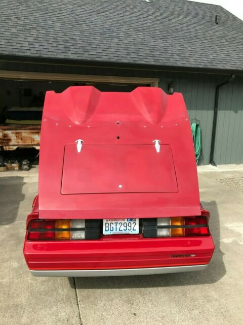 1983 Red Chevrolet Camaro Convertible