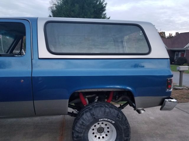 1983 Blue Chevrolet Blazer SUV