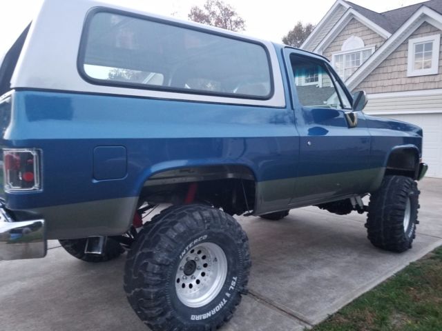 1983 Blue Chevrolet Blazer SUV