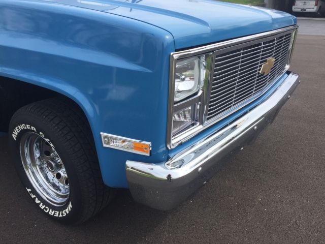 1983 Blue Chevrolet C-10 Standard Cab Pickup