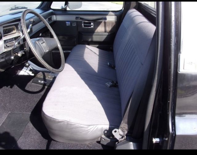 1983 Black Chevrolet C-10 Standard Cab Pickup