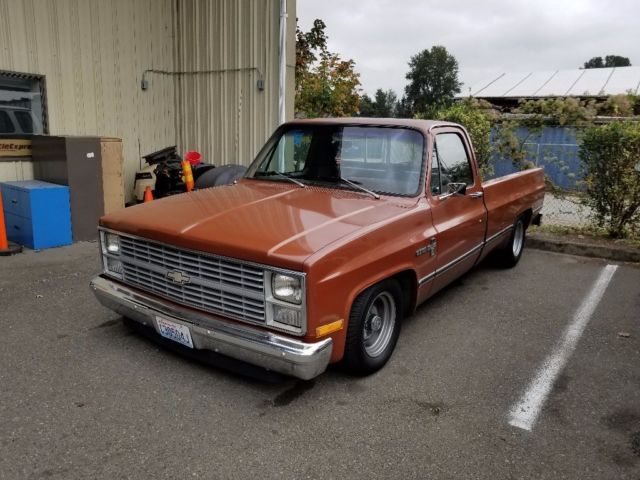 1983 Brown Chevrolet C-10