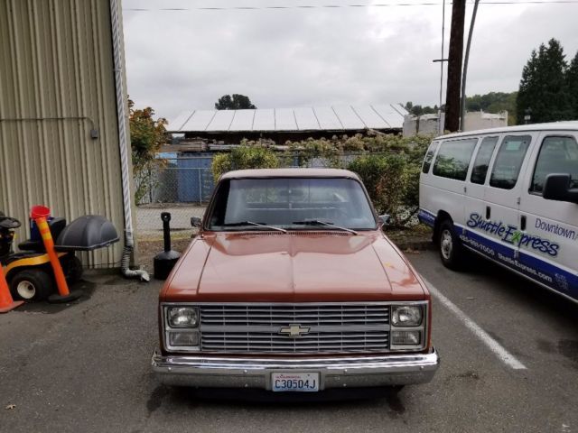 1983 Brown Chevrolet C-10