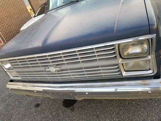 1983 Blue Chevrolet Other Pickups Standard Cab Pickup