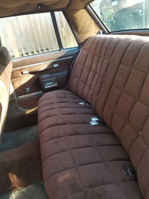 1983 Matallic ligjt brown Chevrolet Capriceold Sedan