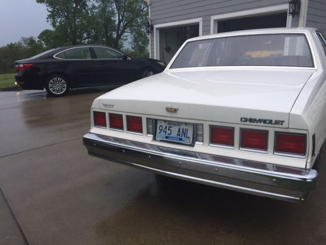 1983 Matallic ligjt brown Chevrolet Capriceold Sedan