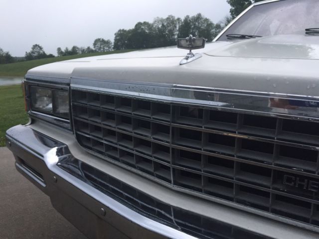1983 Matallic ligjt brown Chevrolet Capriceold Sedan