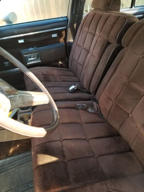 1983 Matallic ligjt brown Chevrolet Capriceold Sedan